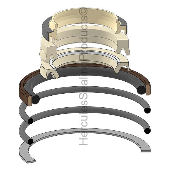 John Deere 4465736 Seal Kit