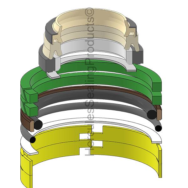 John Deere 4631062 Kit de Sellos