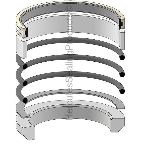 John Deere Ah161590 Seal Kit