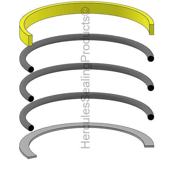John Deere Ah65915 Kit de sellos
