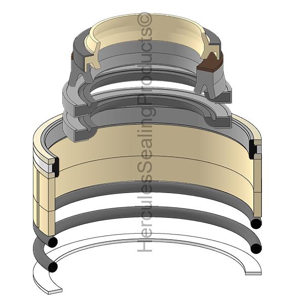 John Deere At164742 Seal Kit