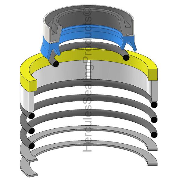 John Deere At55695 Kit de Sellos