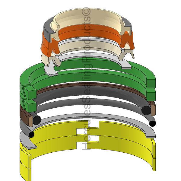 John Deere Fya00001400 Kit de Sellos