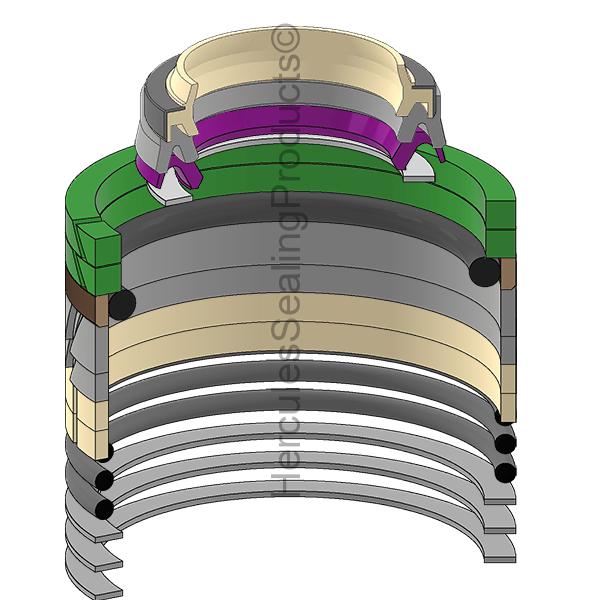 John Deere Fya00012899 Kit de sellos