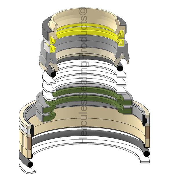 John Deere Fyd00003245 Kit de sellos