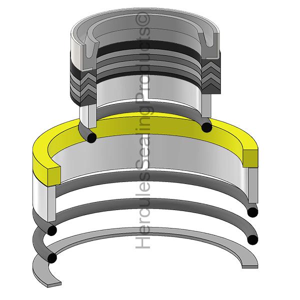 John Deere Re18738 Seal Kit