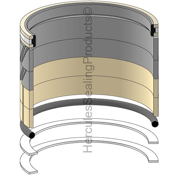 Kobelco 2438U1030R200 kit de joints