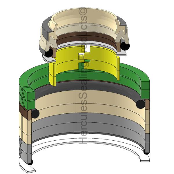 Kobelco 2438U1171R300 Seal Kit