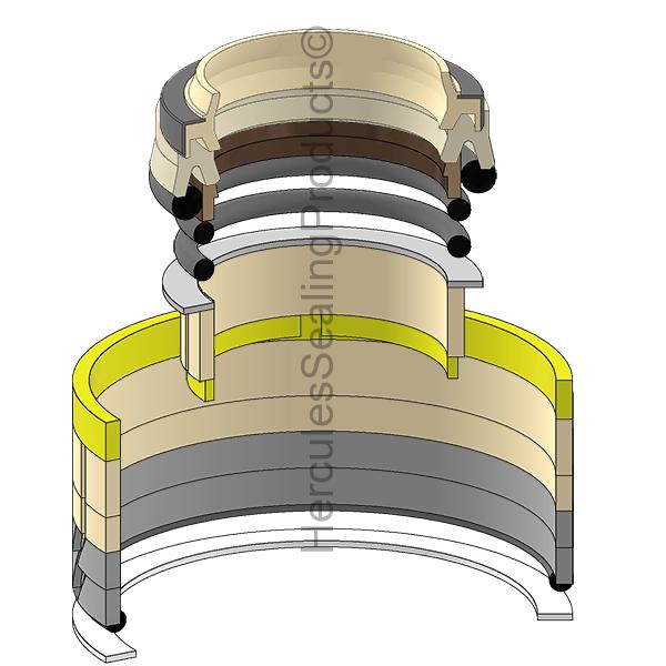 Kobelco 2438U1946R300 Seal Kit