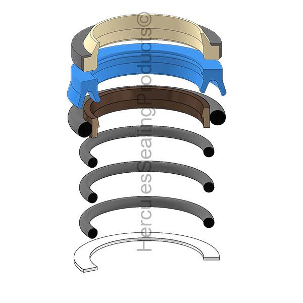 Kobelco 2438U914R100 kit de joints