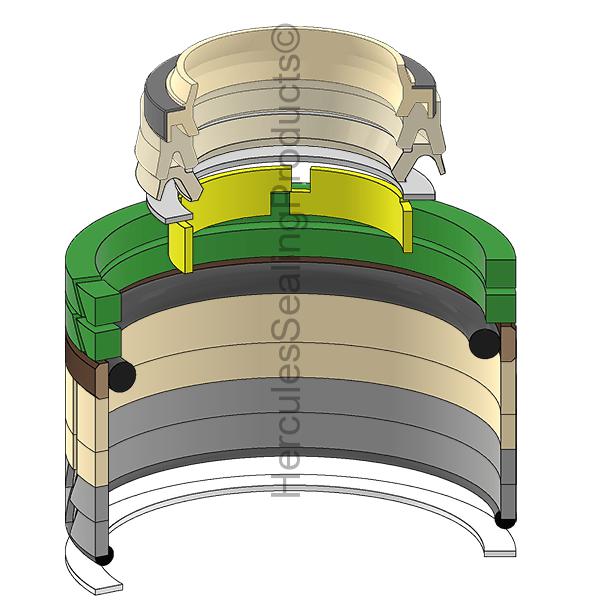 Kobelco Lc01V00044R300 Kit de sellos