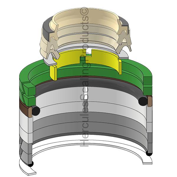 Kobelco Lq01V00028R300 Kit de Sellos