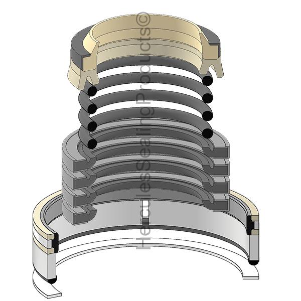 Hercules Komatsu 141-63-05050 Seal Kit