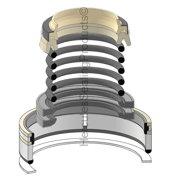 Hercules Komatsu 144-63-05020 Seal Kit