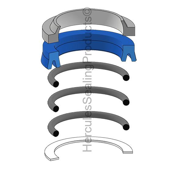 Hercules Komatsu 34A-64-05010 Seal Kit