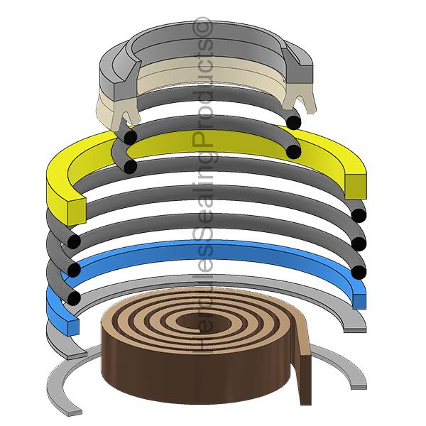 Hercules Komatsu 3Ea-64-05190 Seal Kit