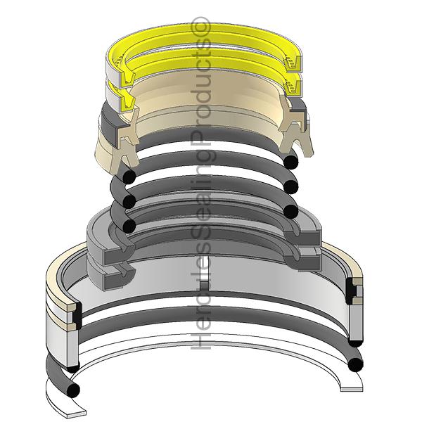 Hercules Komatsu 707-98-26200 Seal Kit
