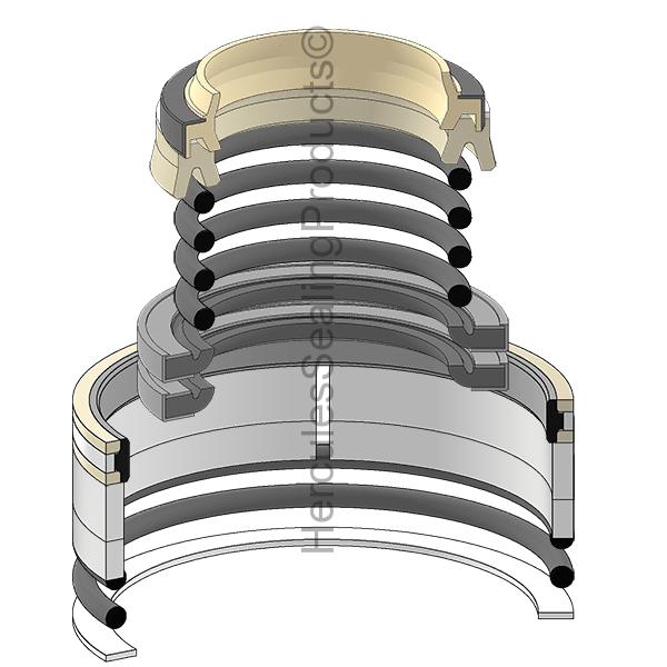 Hercules Komatsu 707-98-28640 Seal Kit