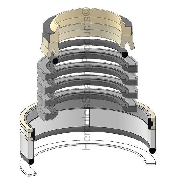 Hercules Komatsu 707-98-60110 Seal Kit