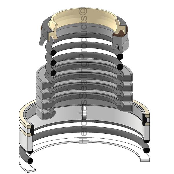 Hercules Komatsu 707-99-34240 kit de joints