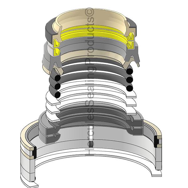 Hercules Komatsu 707-99-36300 kit de joints