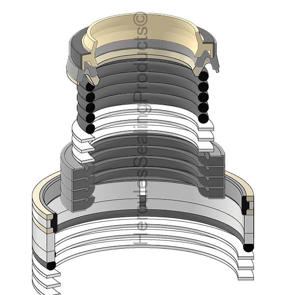 Hercules Komatsu 707-99-38720 Seal Kit