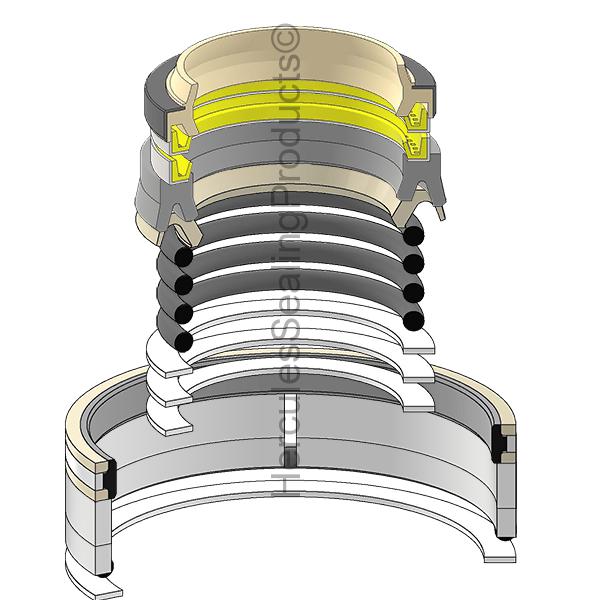 Hercules Komatsu 707-99-44060 Seal Kit