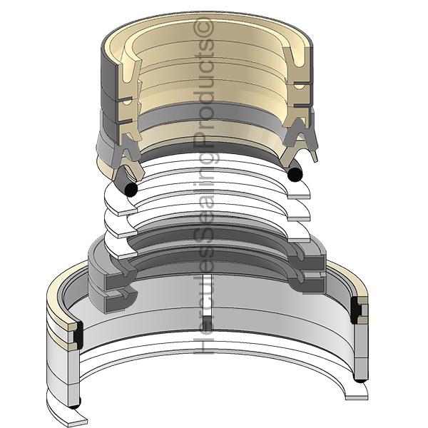 Hercules Komatsu 707-99-47570 Kit de Sellos