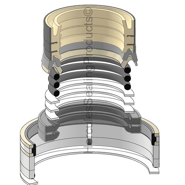Hercules Komatsu 707-99-58110 Seal Kit