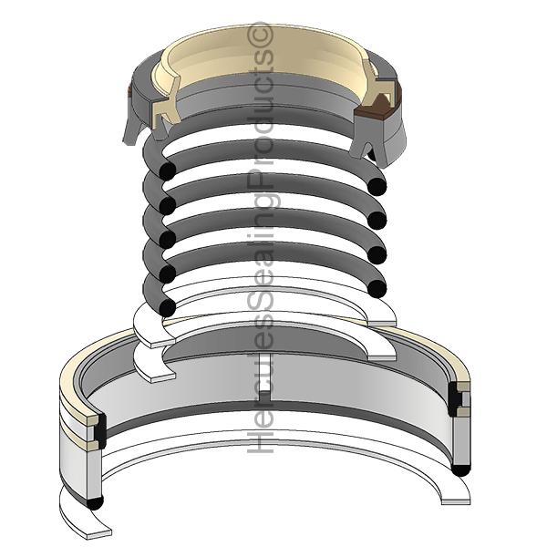 Hercules Komatsu 707-99-64050 Seal Kit