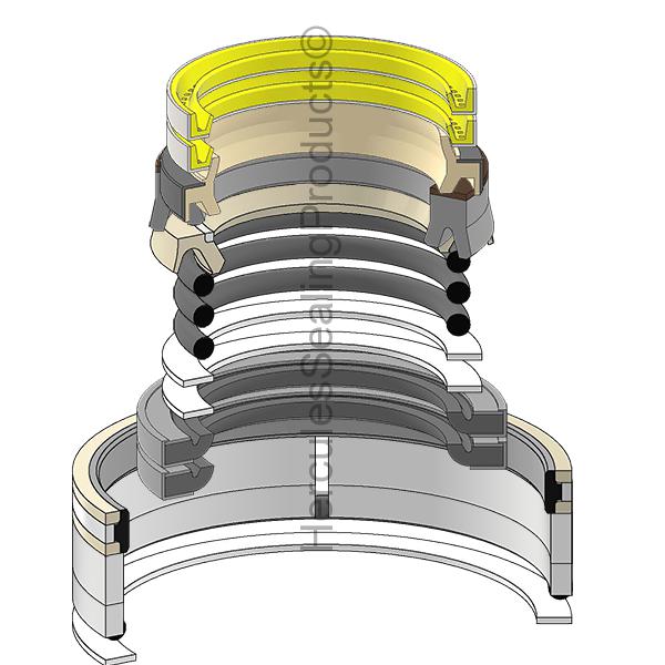 Hercules Komatsu 707-99-72240 Seal Kit