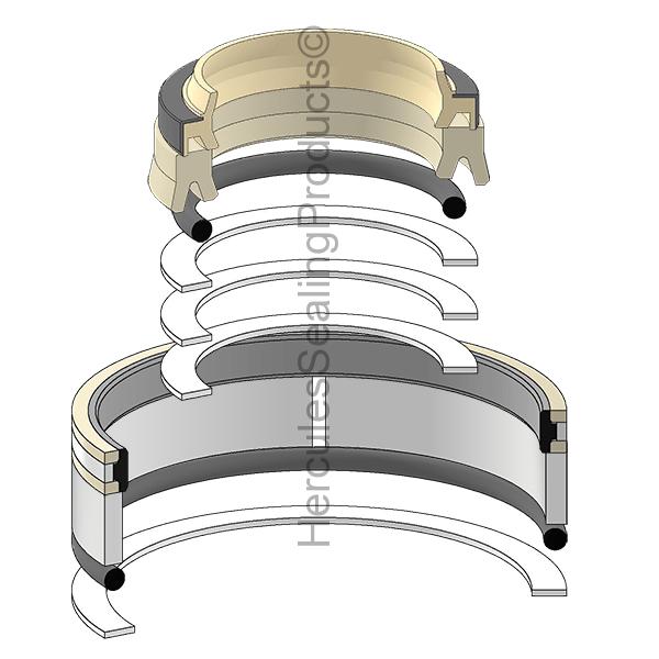 Hercules Komatsu 707-99-75410 Seal Kit