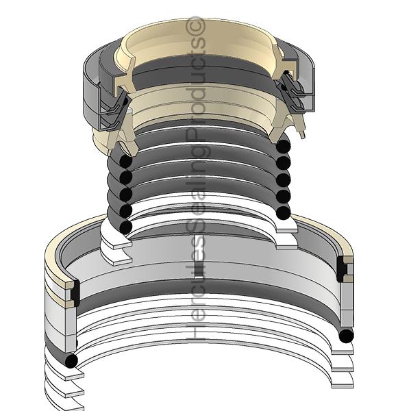 Hercules Komatsu 707-99-77120 Seal Kit