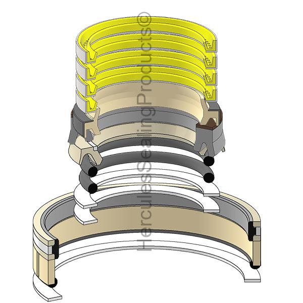 Hercules Komatsu 707-99-84470 Seal Kit