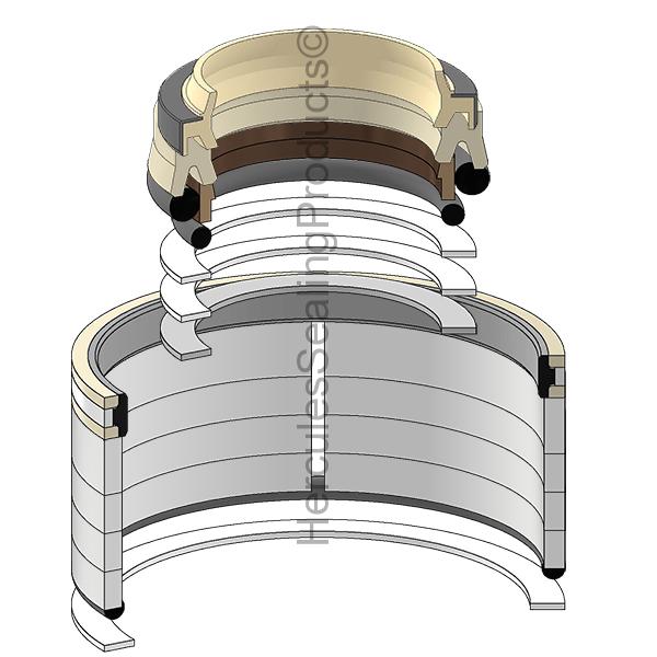 Hercules Komatsu 707-99-85900 Seal Kit