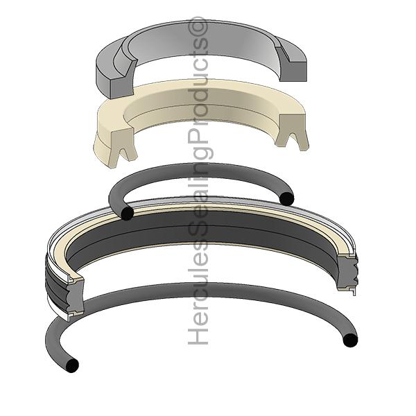 Hercules Komatsu 827020113 Seal Kit