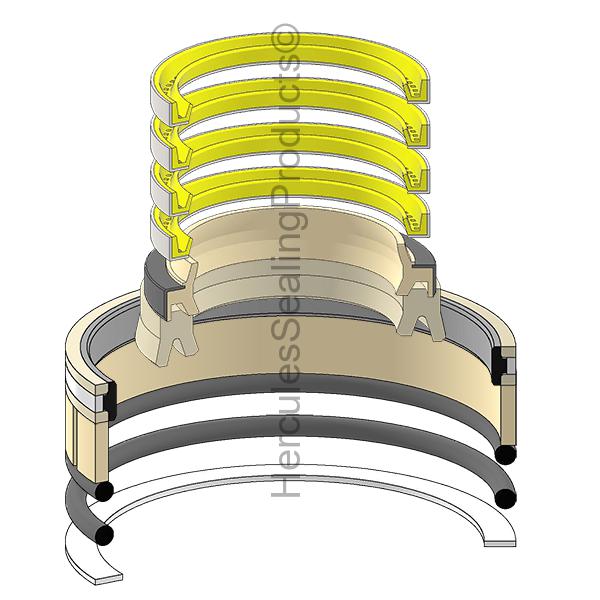 Hercules Komatsu 878010285 Seal Kit
