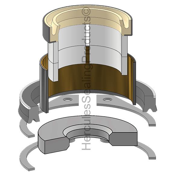 Hercules Komatsu Sk100137 Seal Kit