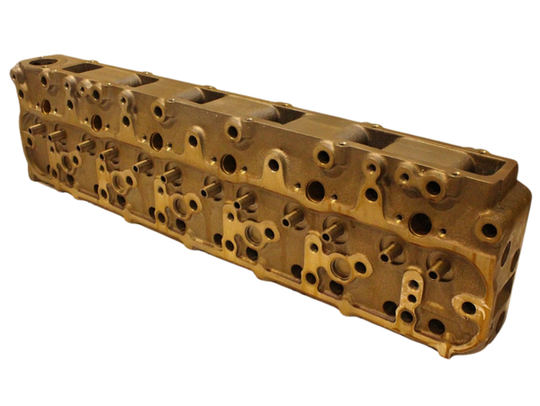 Komatsu 6138-12-1100 Cyl Head w/Guía de Válvula