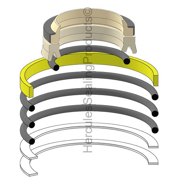 Kubota 68493-91020 Kit de Sellos