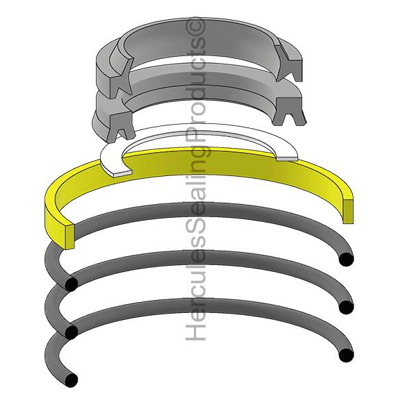 Kubota 68511-91120 Kit de sellos
