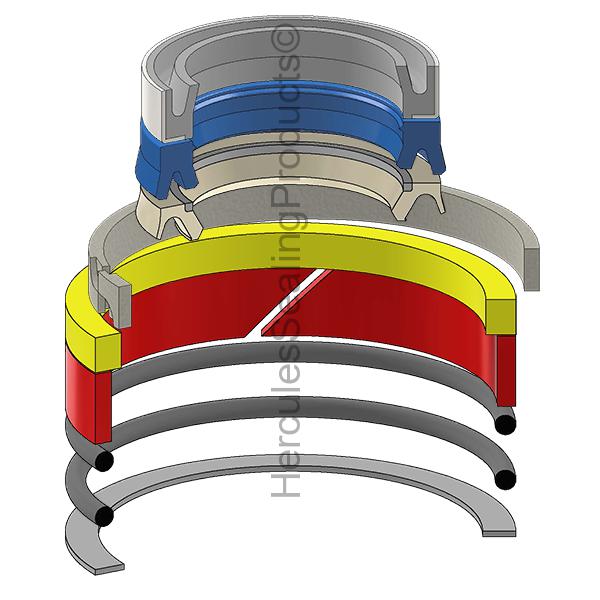 New Holland 84480928 Kit de Sellos