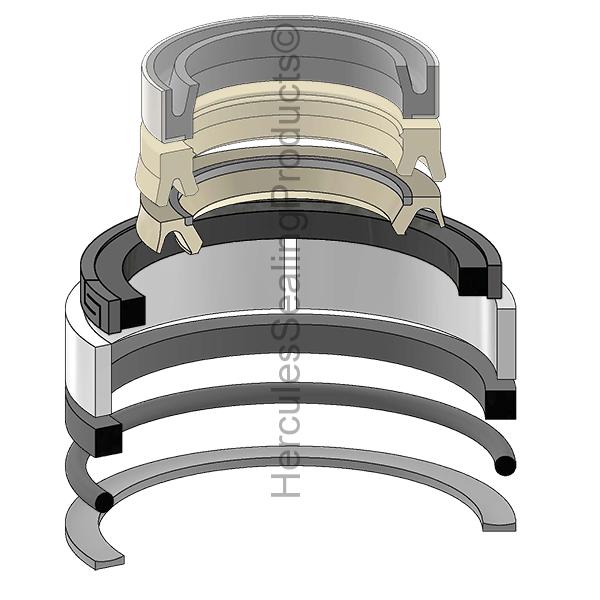 New Holland 84480948 Kit de Sellos