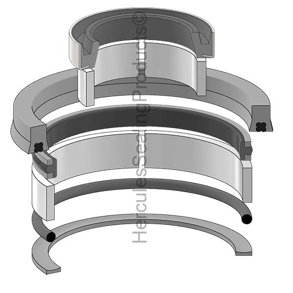 New Holland 86570916 Kit de Sellos