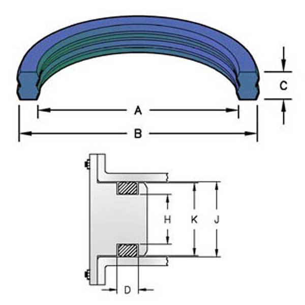 New Holland 87615486 Seal Kit