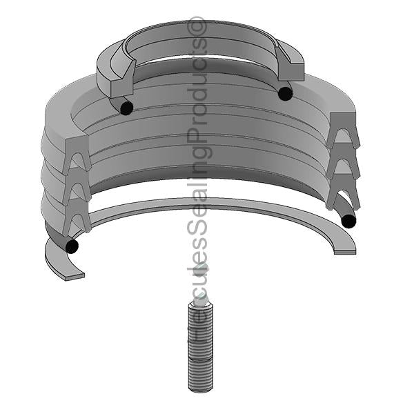 Peabody Galion 3027Dak Kit de sellos
