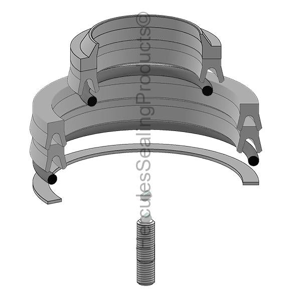 Peabody Galion 3530Adak Kit de Sellos