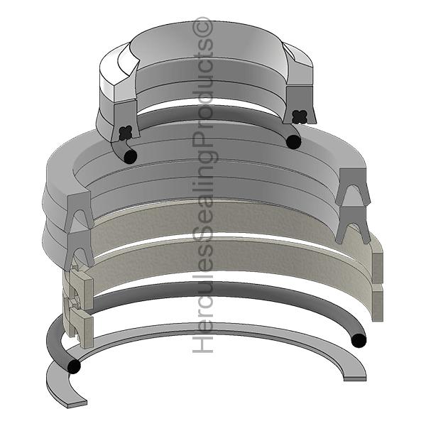 Peabody Galion 4021Edak Kit de Sellos