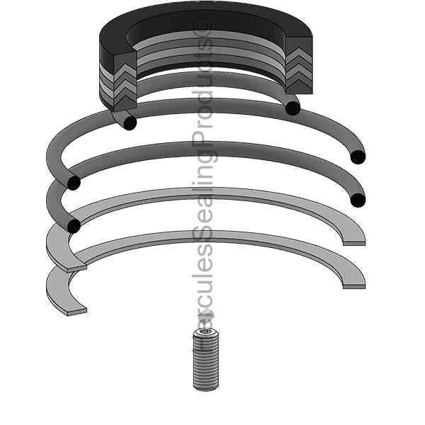 Peabody Galion 4521Dak Kit de sellos