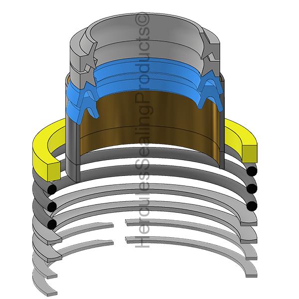 Toyota 04433-U2050-71 Kit de sellos